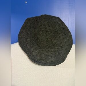 Voboom Men’s Herringbone Flat Ivy Newsboy Classic in Green